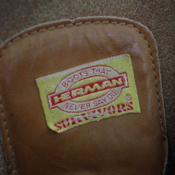 Vintage Maine USA Made Insulated Leather Boots Mens\' Size 7.5 main image 7